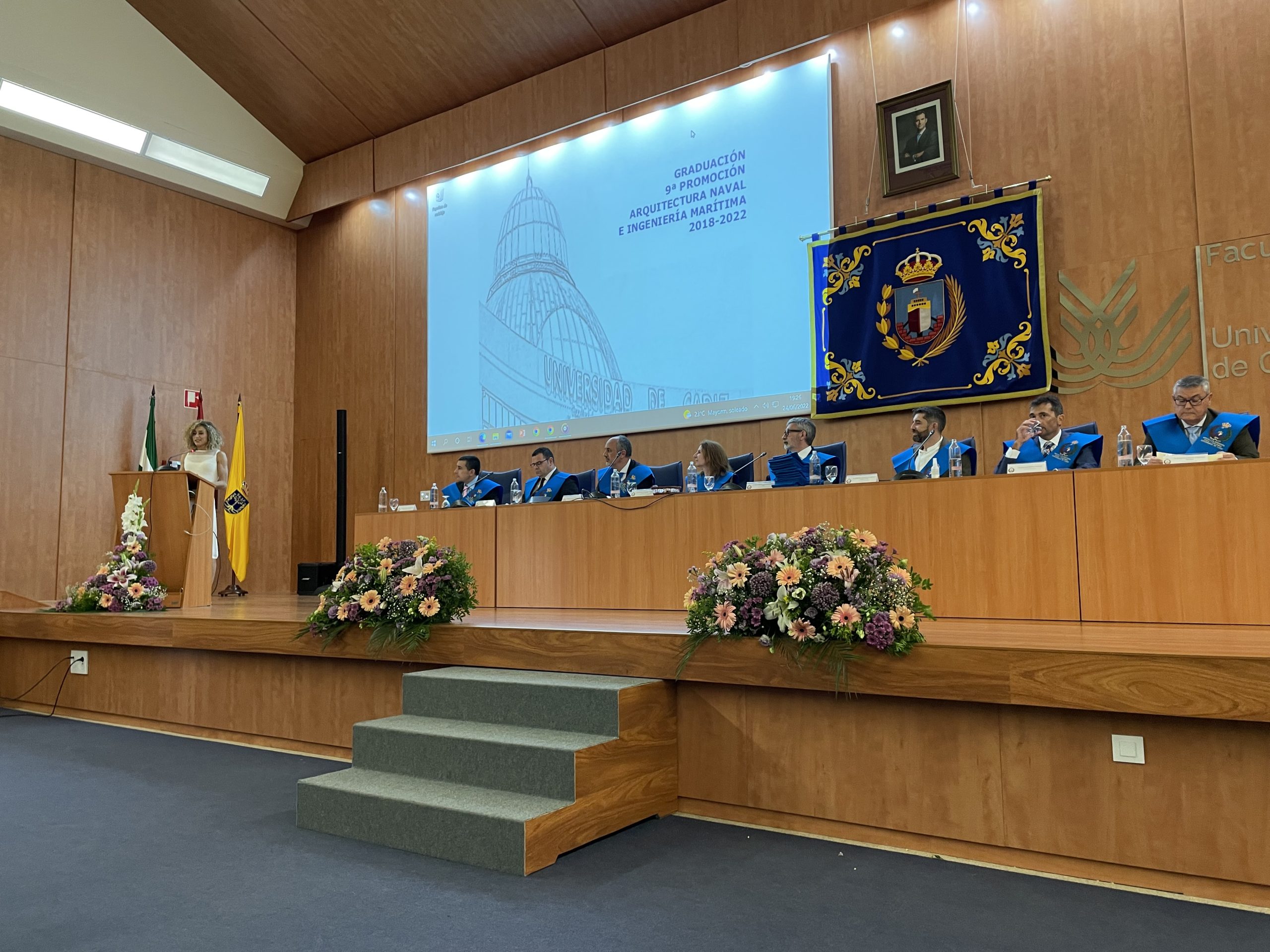 Acto De Graduación De La 9ª Promoción Del Grado En Arquitectura Naval E ...