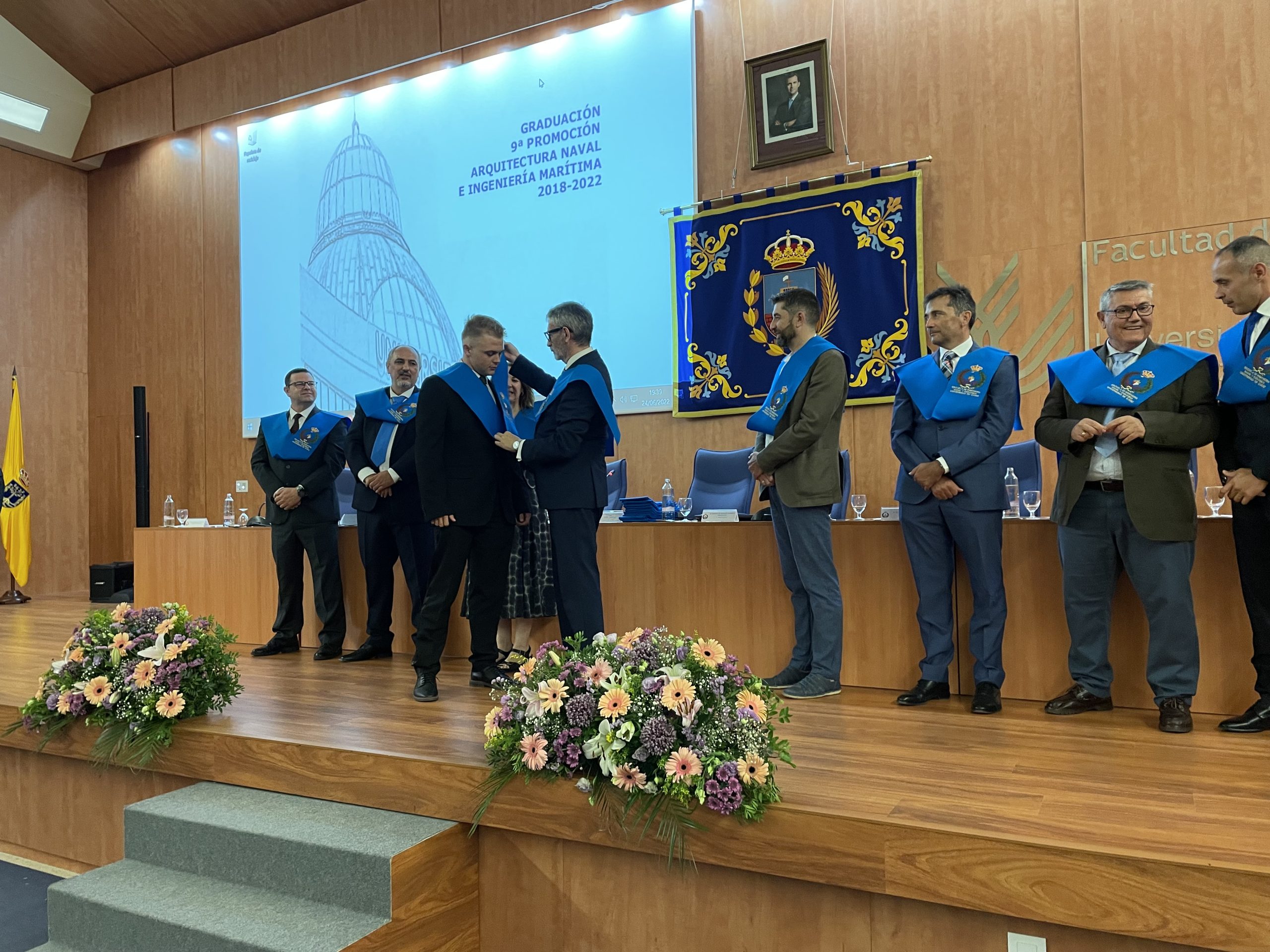 Acto De Graduación De La 9ª Promoción Del Grado En Arquitectura Naval E ...