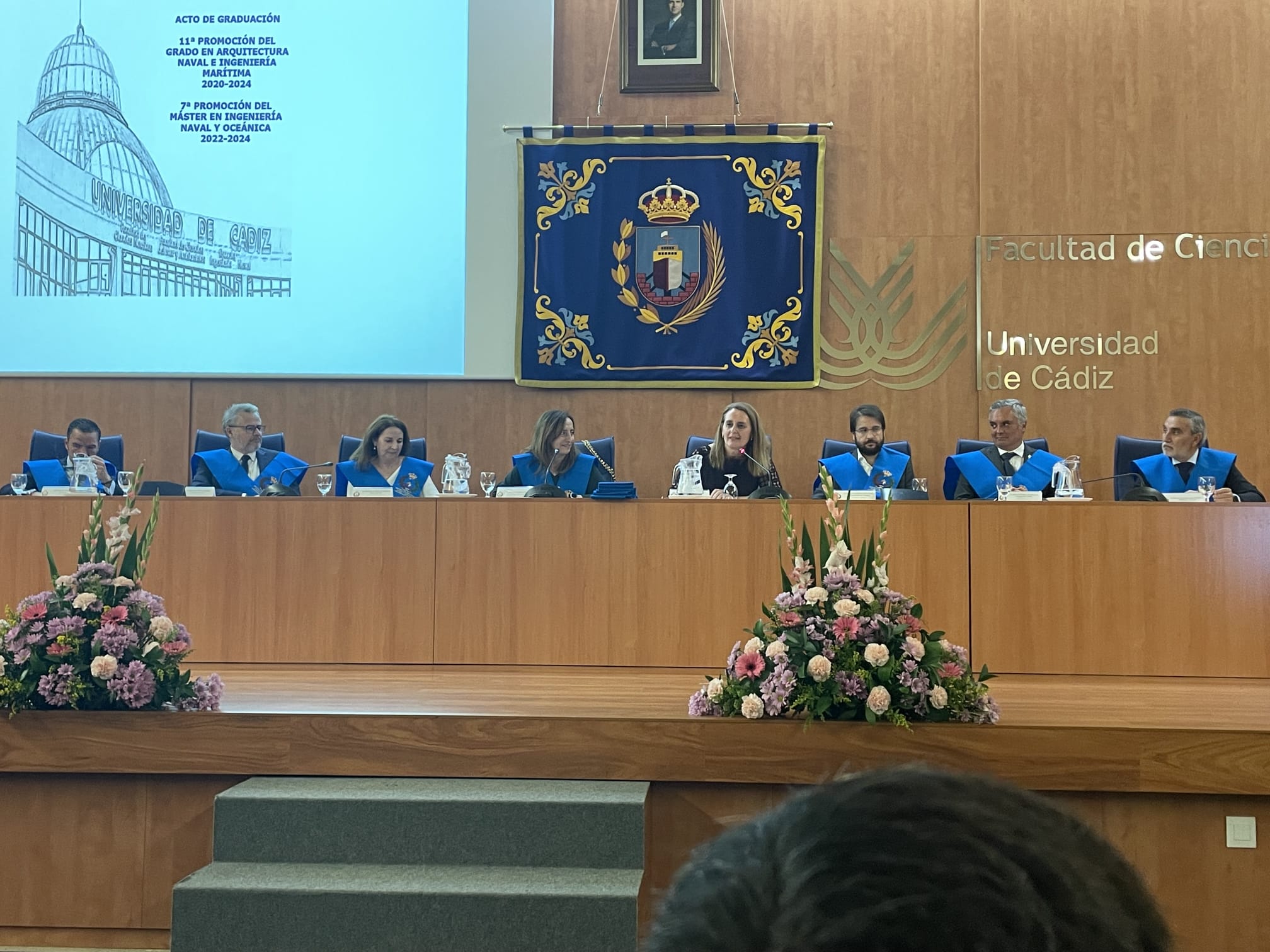 Acto de Graduación de la 11ª Promoción del Grado en Arquitectura Naval e Ingeniería Marítima y de la 7ª Promoción del Máster en Ingeniería Naval y Oceánica