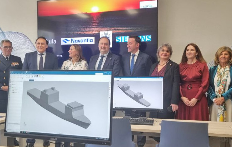 IMG UCA, Siemens y Navantia se unen para crear el Aula Naval 5.0 con las últimas tecnologías en diseño y construcción de ...