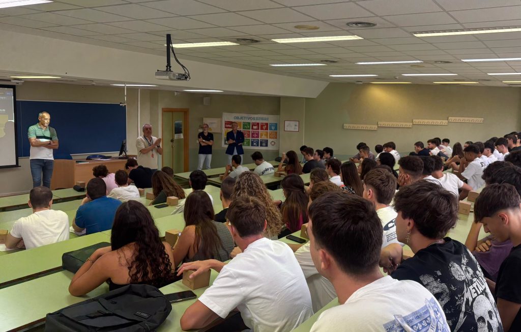IMG Jornadas de acogida del alumnado del Grado en Arquitectura Naval e Ingeniería Marítima del curso 2025/26