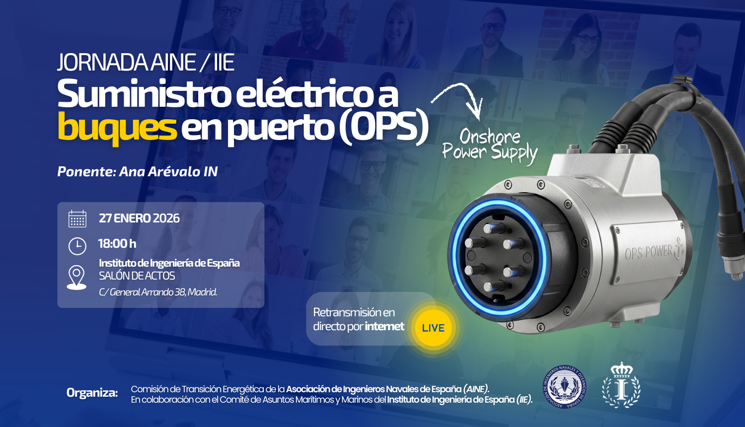 Jornada técnica : “Suministro eléctrico a buques en puerto (OPS)