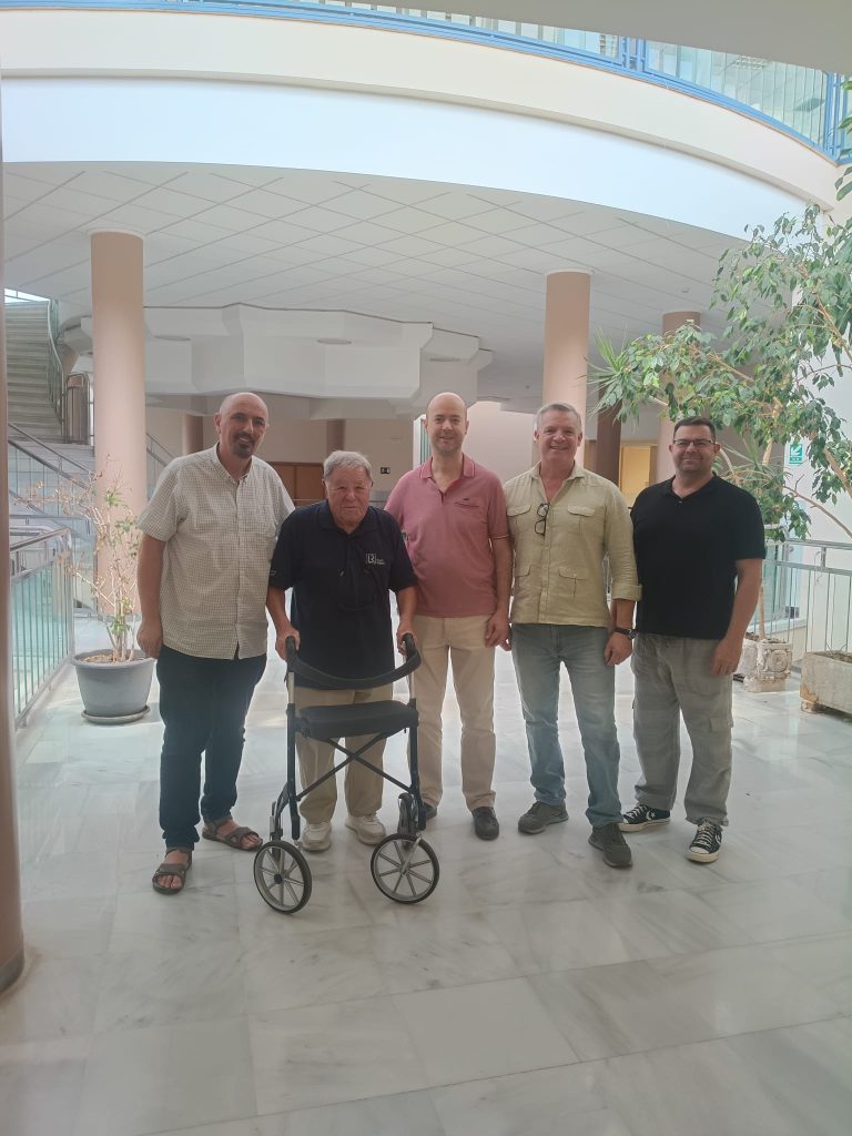Visita Rafael González Linares